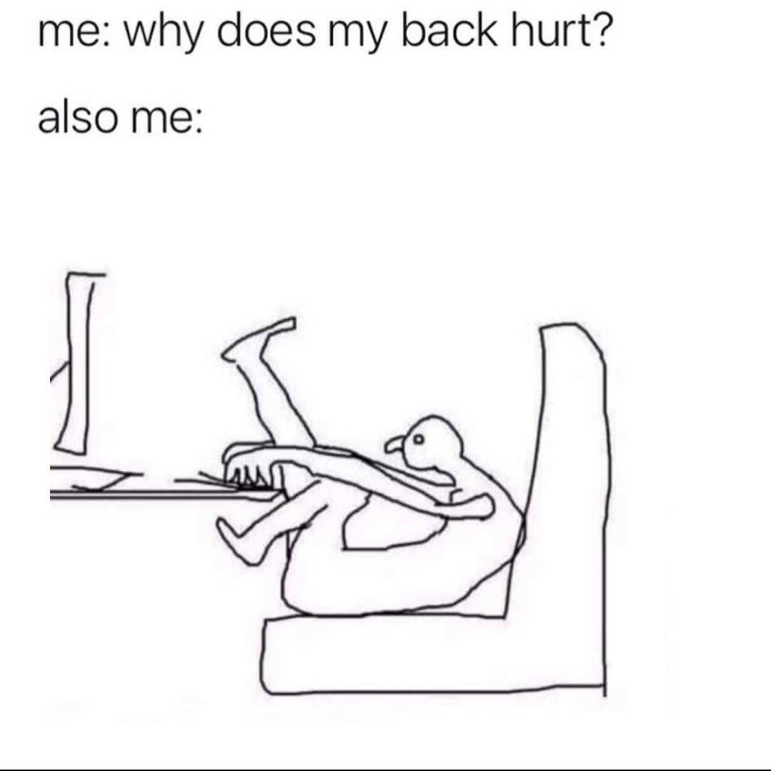 Poor Seating Posture